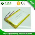 3.7v 1800mah 365590 Li polymère Rechargeble batterie